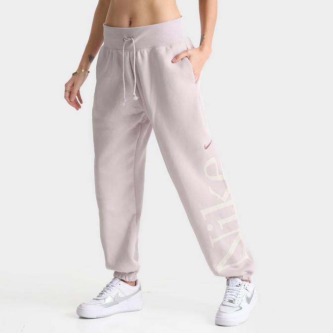 nike women's sportswear fleece bb varsity jogger pants
