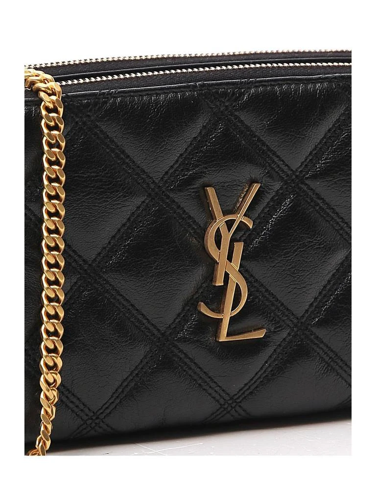 Yves Saint Laurent Saint Laurent Quilted Logo Crossbody Bag 4