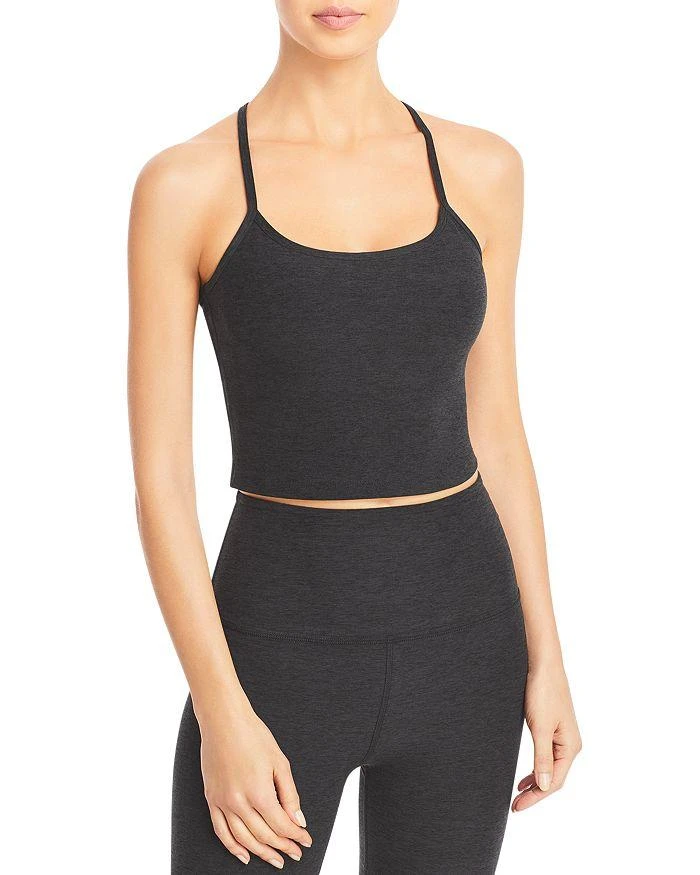Beyond yoga Spacedye Slim Racerback Cropped Tank 1