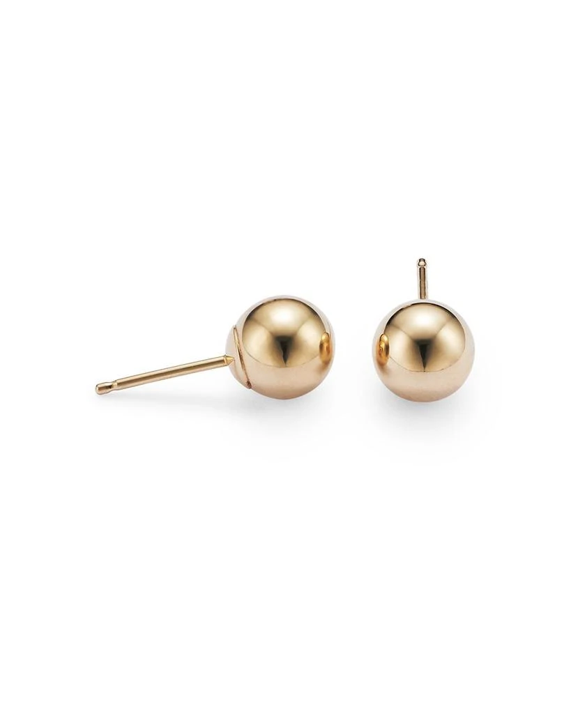 Bloomingdale's 14K Yellow Gold Ball Stud Earrings 5