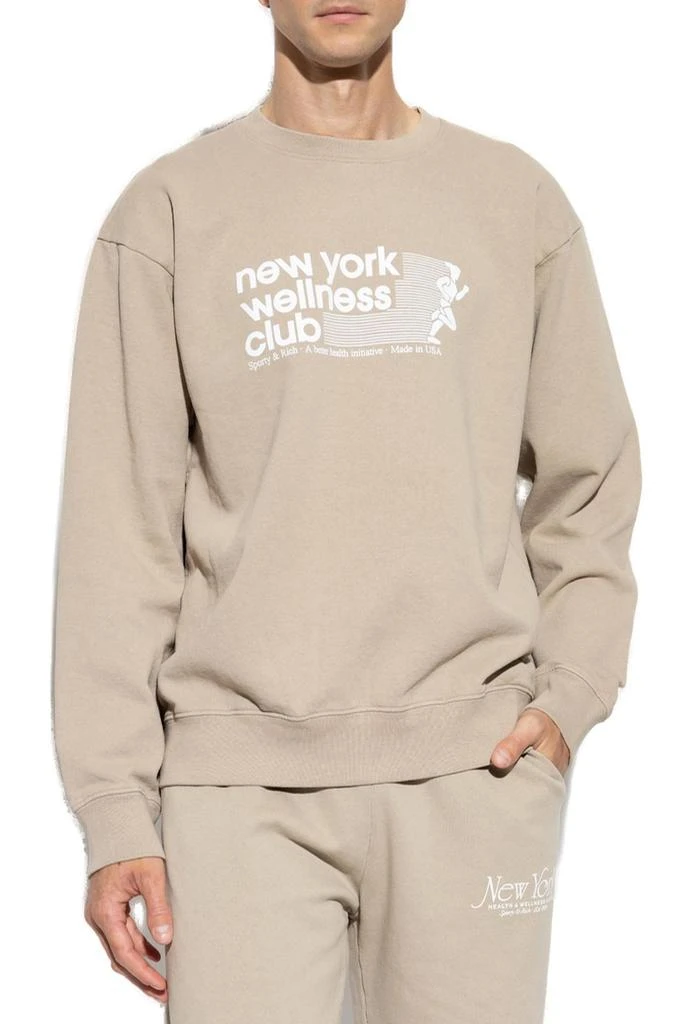 Sporty & Rich Sporty & Rich Wellness Club Crewneck Sweatshirt 2