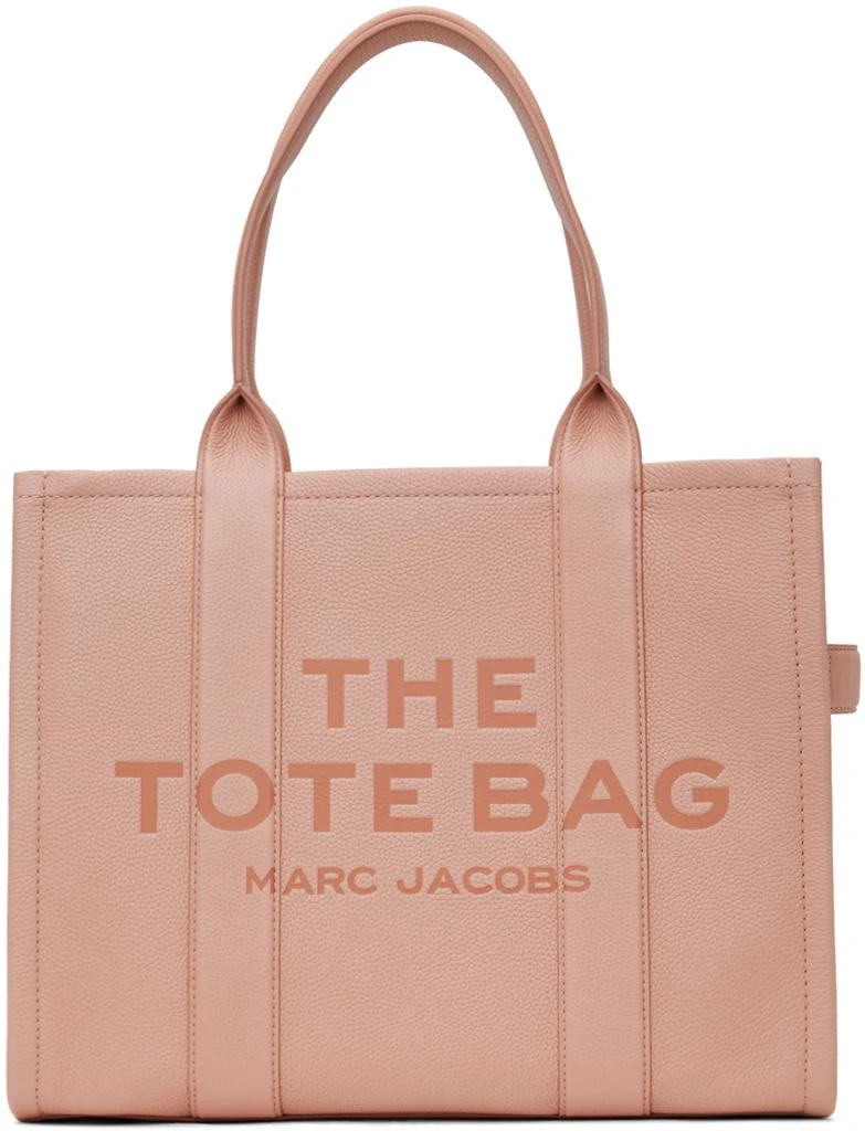 Marc Jacobs Pink Large 'The Leather' Tote 1