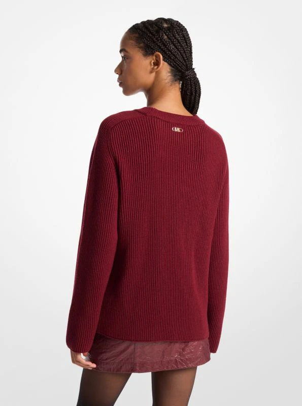 Michael Kors Ribbed Merino Wool Sweater 2
