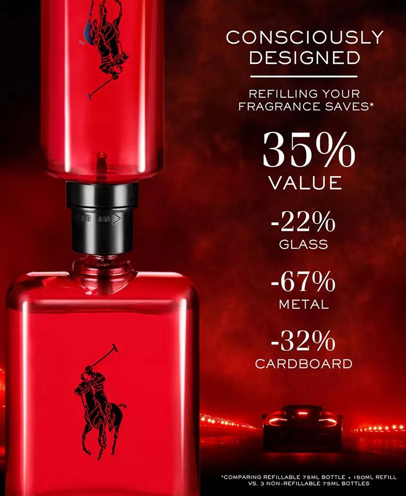 Ralph Lauren Polo Red Eau de Toilette Spray, 2.5 oz 5