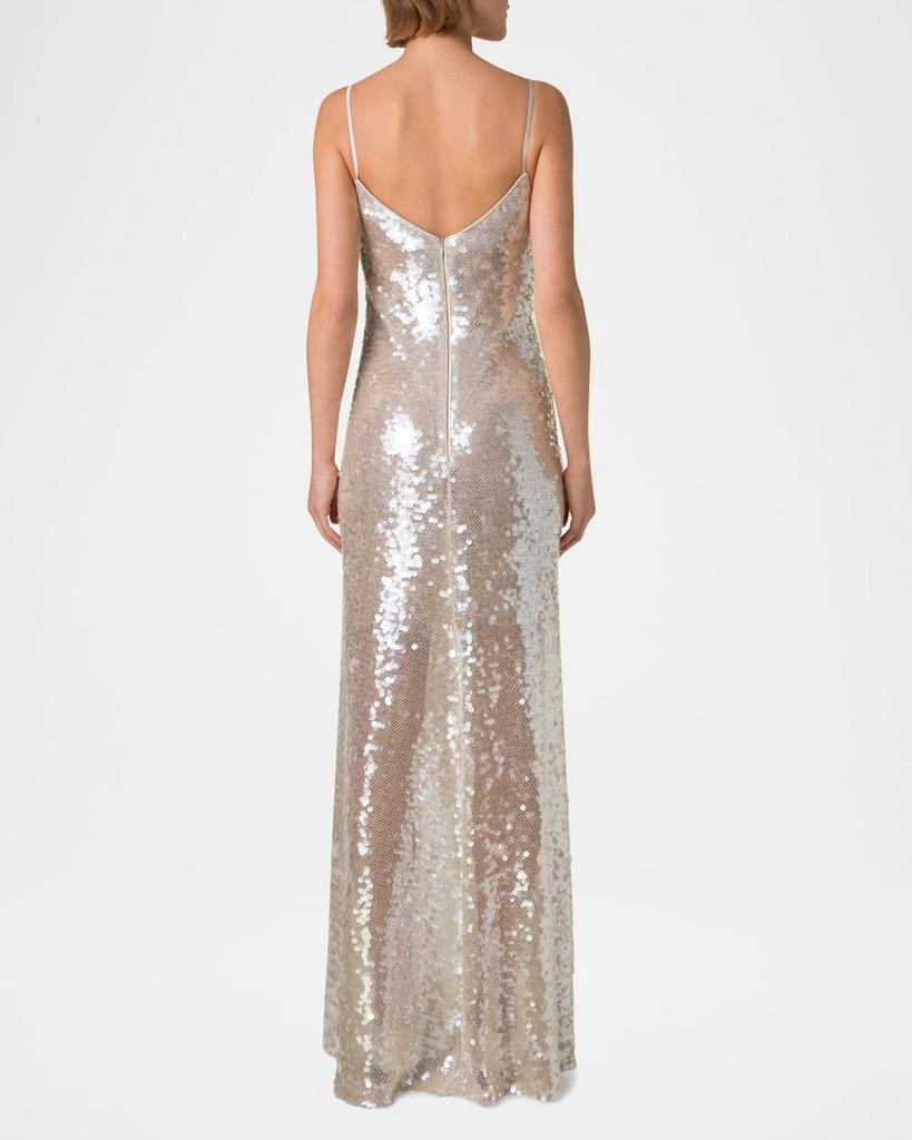 Akris Sleeveless Sequin Gown 3