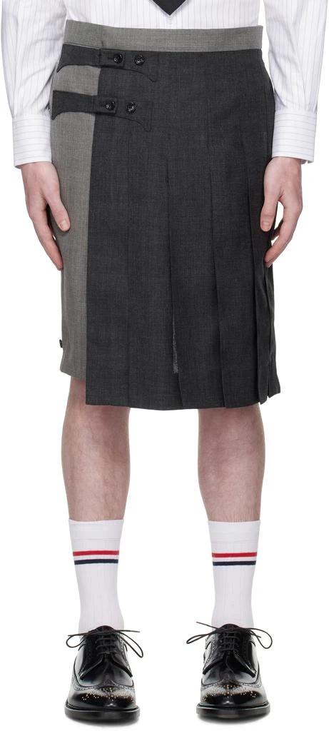 Thom Browne Gray Fresco Skort 1