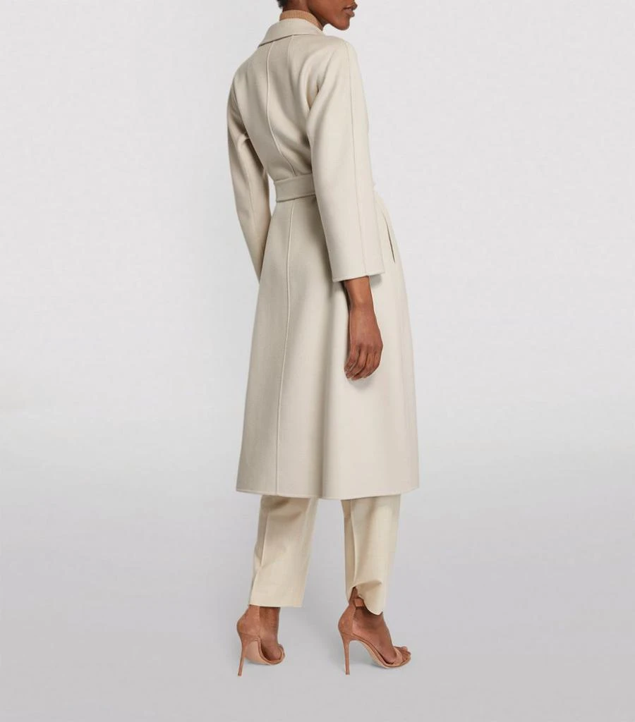 Max Mara Virgin Wool Belted Coat 4