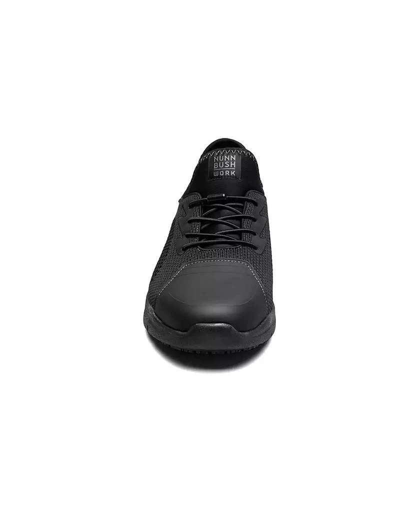 Nunn Bush Men's Grazie Work Splash Guard Slip Resistant Oxford 5