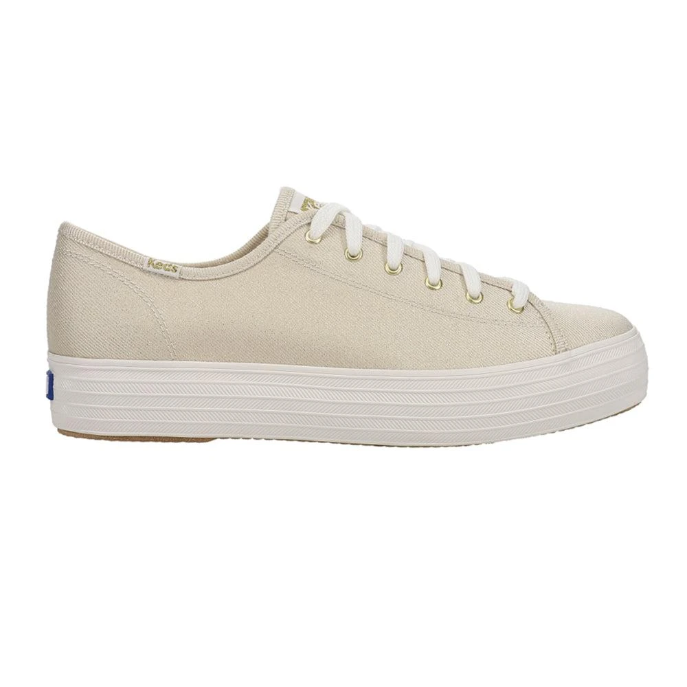 Keds Triple Kick Metallic Platform Sneakers 1