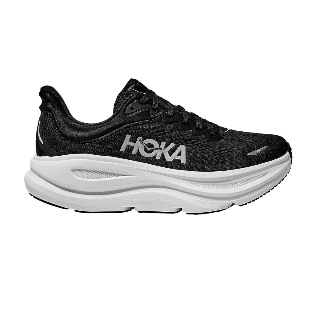 Hoka One One Bondi 9 Black / White  1162013-BWHT Men's 1