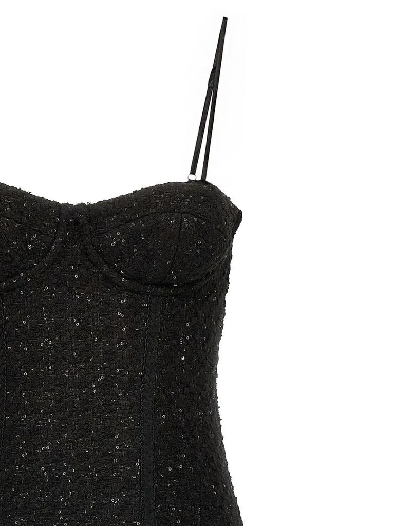 ROTATE Birger Christensen Rotate Birger Christensen Bouclé Midi Dress 3