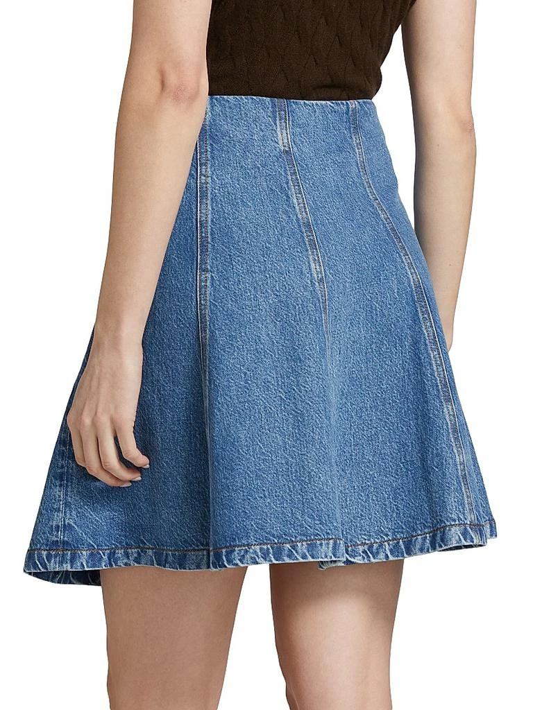 FRAME The Sway Denim Miniskirt 5