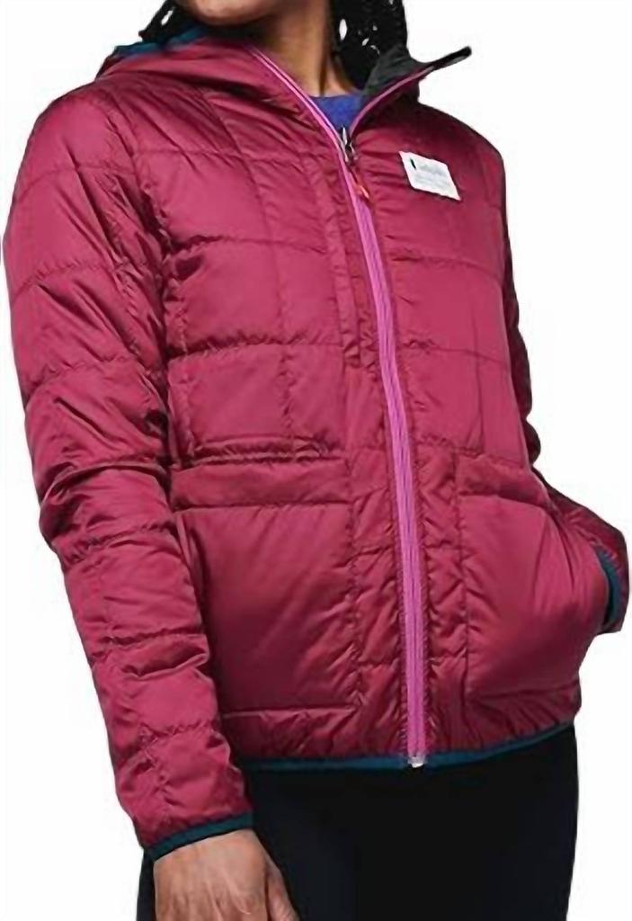 Cotopaxi Teca Calido Hooded Jacket In Run Run