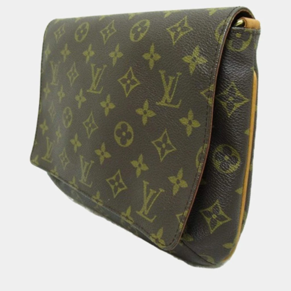 Louis Vuitton Louis Vuitton Brown Canvas Monogram Musette Tango Long Strap Crossbody Bag 2