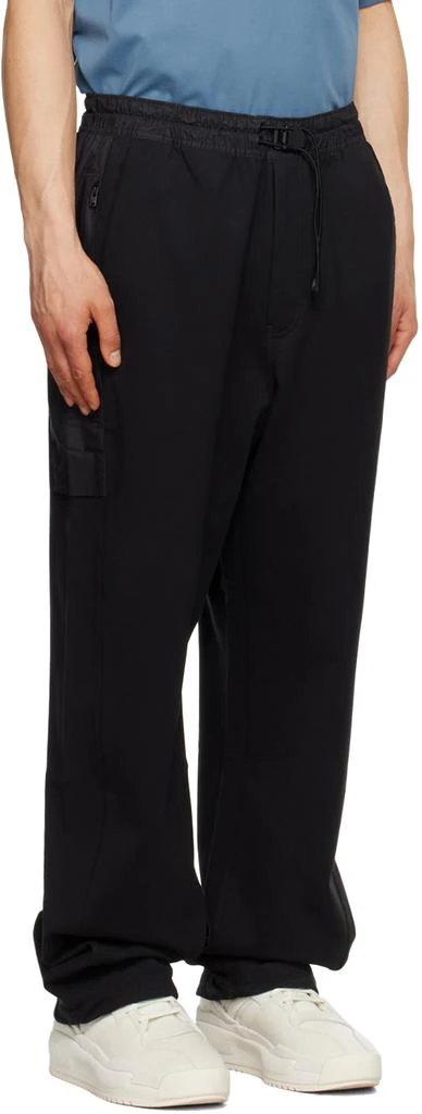 Y-3 Black Straight-Leg Sweatpants 2