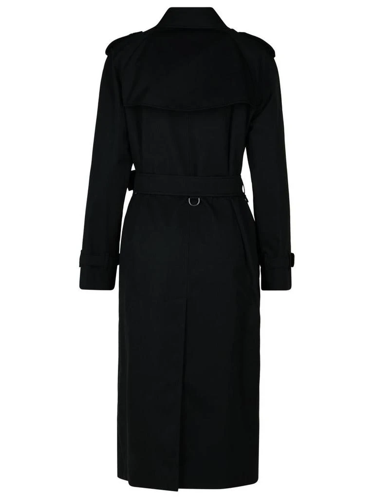 Burberry Burberry 'Waterloo' Black Cotton Trench Coat 3