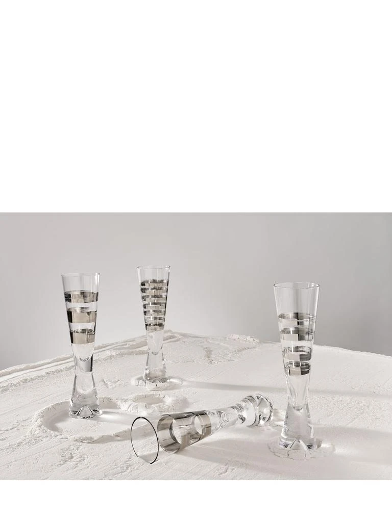 TOM DIXON Thank Champagne Glasses Set Of 4 2