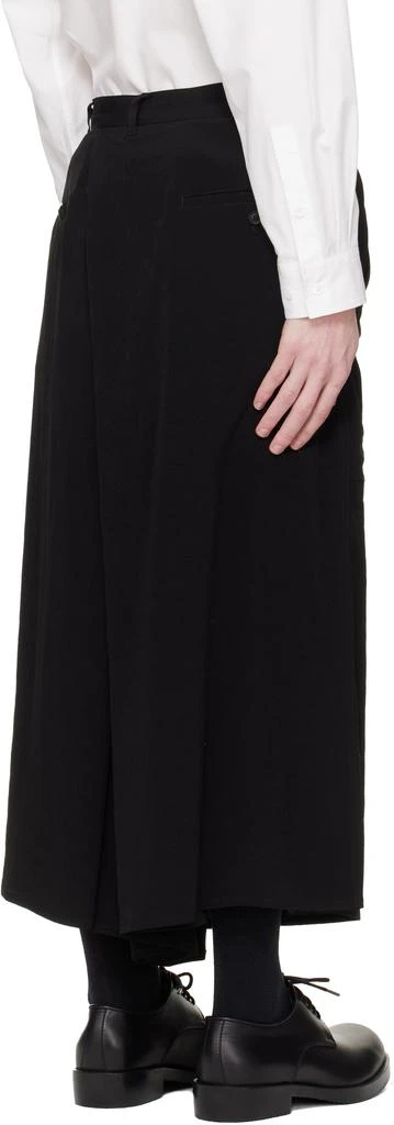YOHJI YAMAMOTO Black TA Tuxedo Hakama Trousers 3