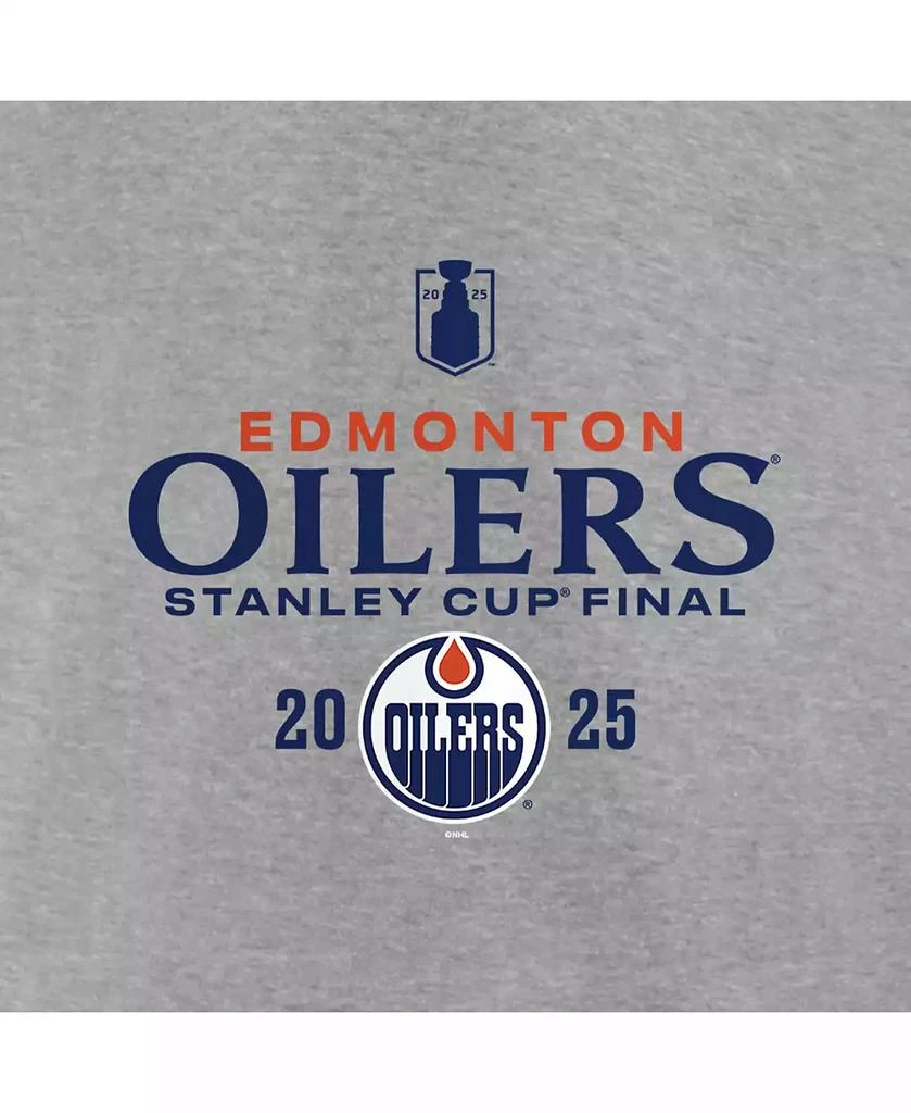 Fanatics Men's Steel Edmonton Oilers 2025 NHL Stanley Cup Playoffs Roster T-Shirt 4