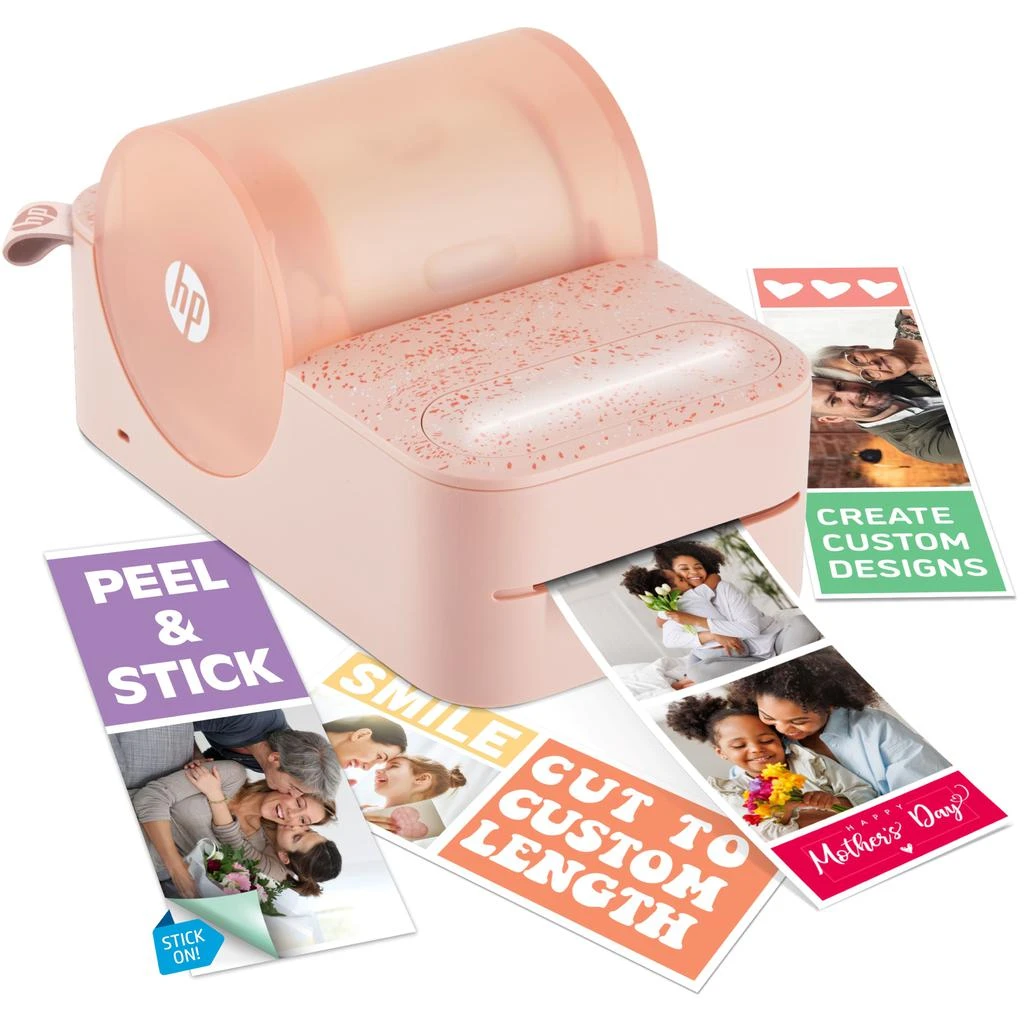 HP Sprocket Panorama Instant Label Printer & Photo Printer 2” x .5”- 9” 1