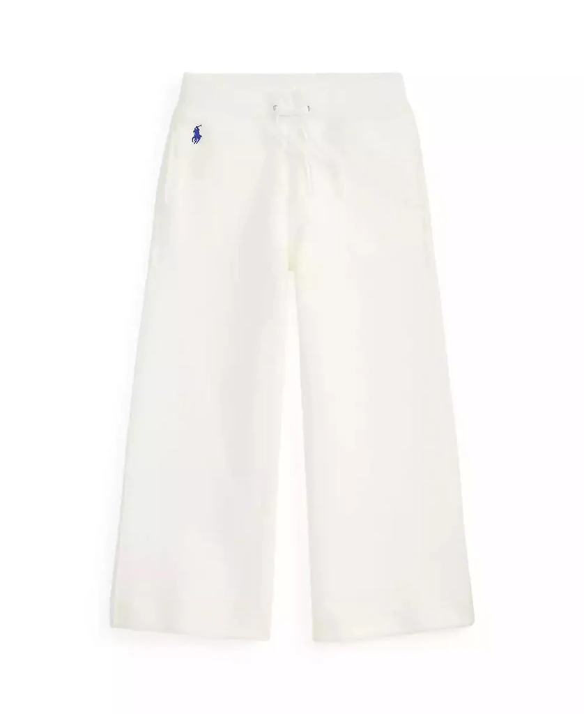 Ralph Lauren Girls
 2T-6X Wide-Leg Double-Knit Sweatpants
