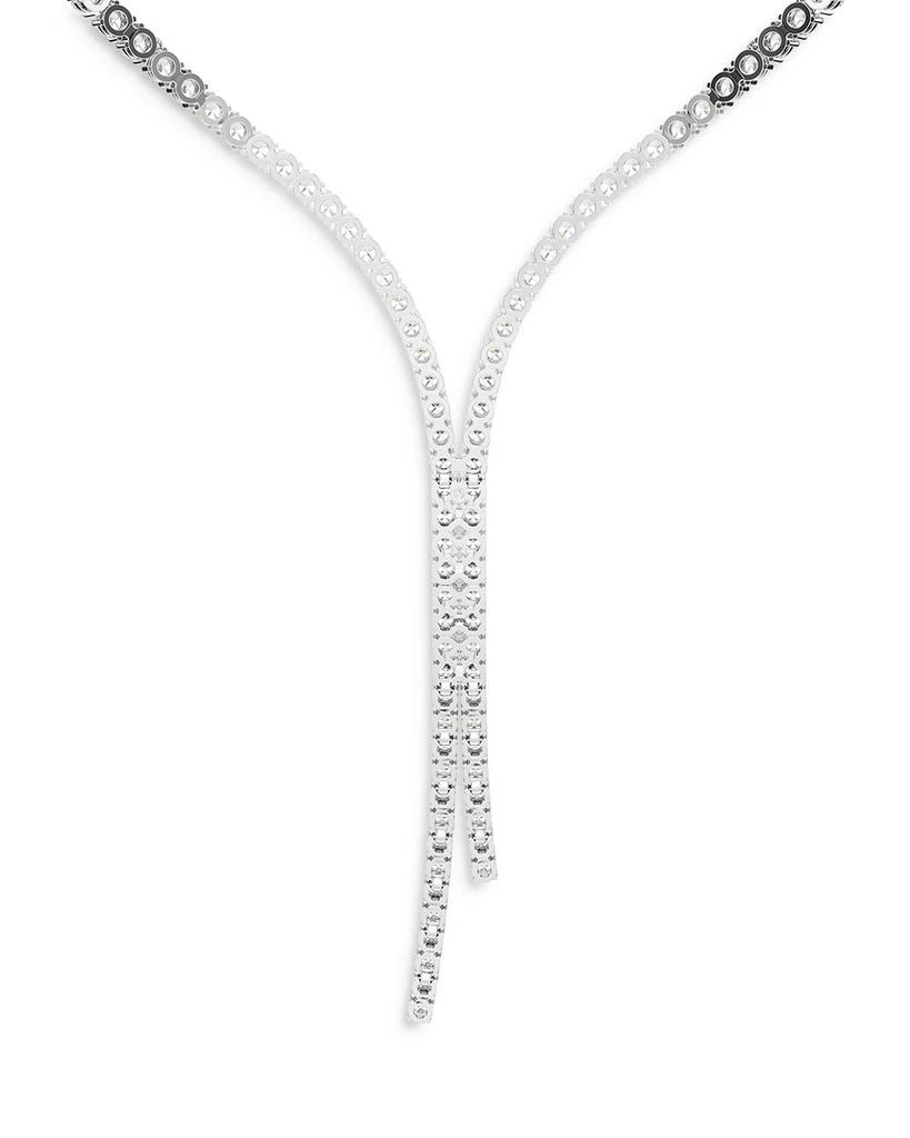 Swarovski Matrix Crystal Y Necklace, 14-17" 2