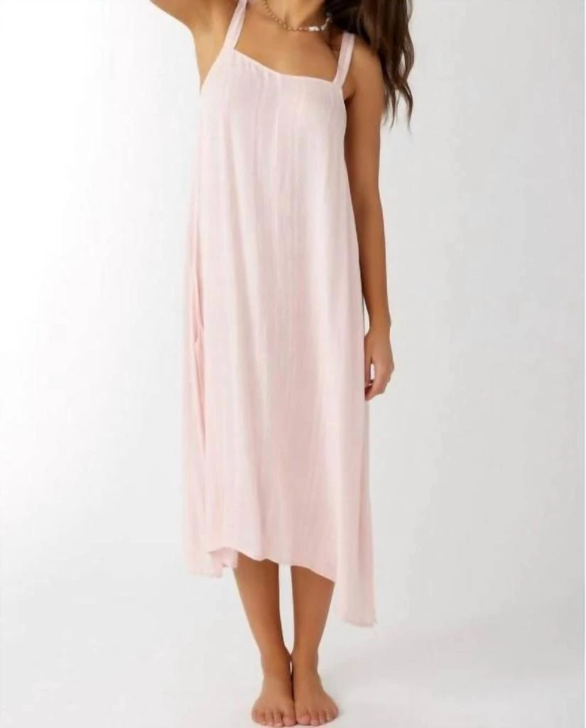O'Neill Saltwater Solids Miranda Dress In Peony 1