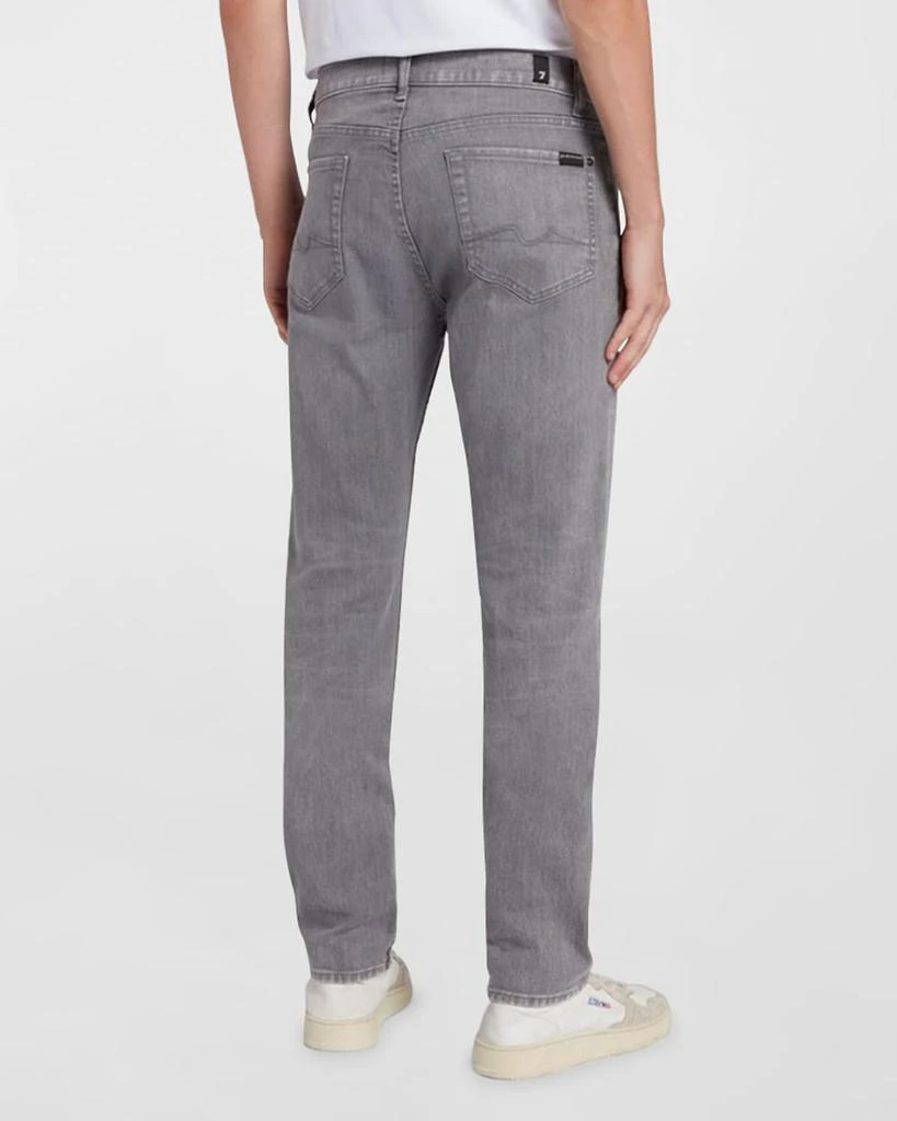 7 For All Mankind Men's Slimmy Slim-Straight Jeans 4