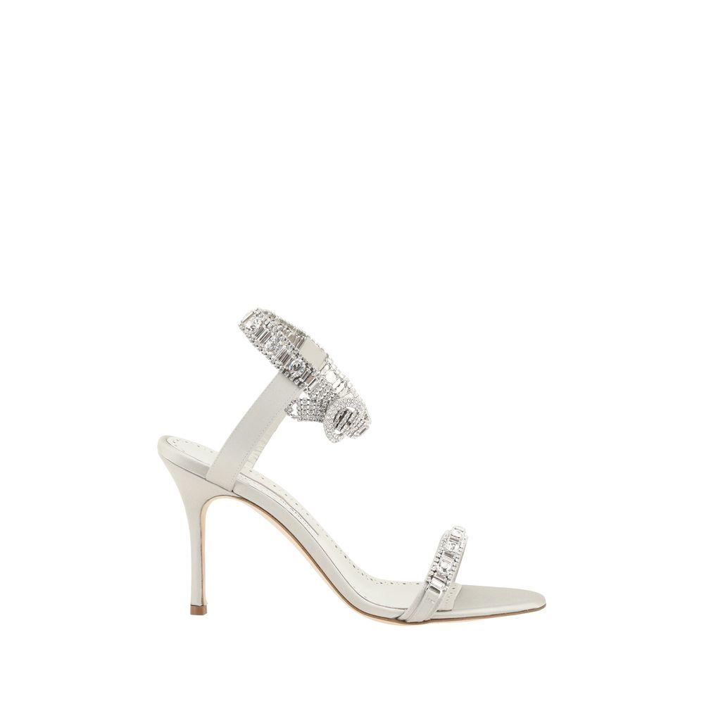 Manolo Blahnik Asasan Satin Women's Sandals