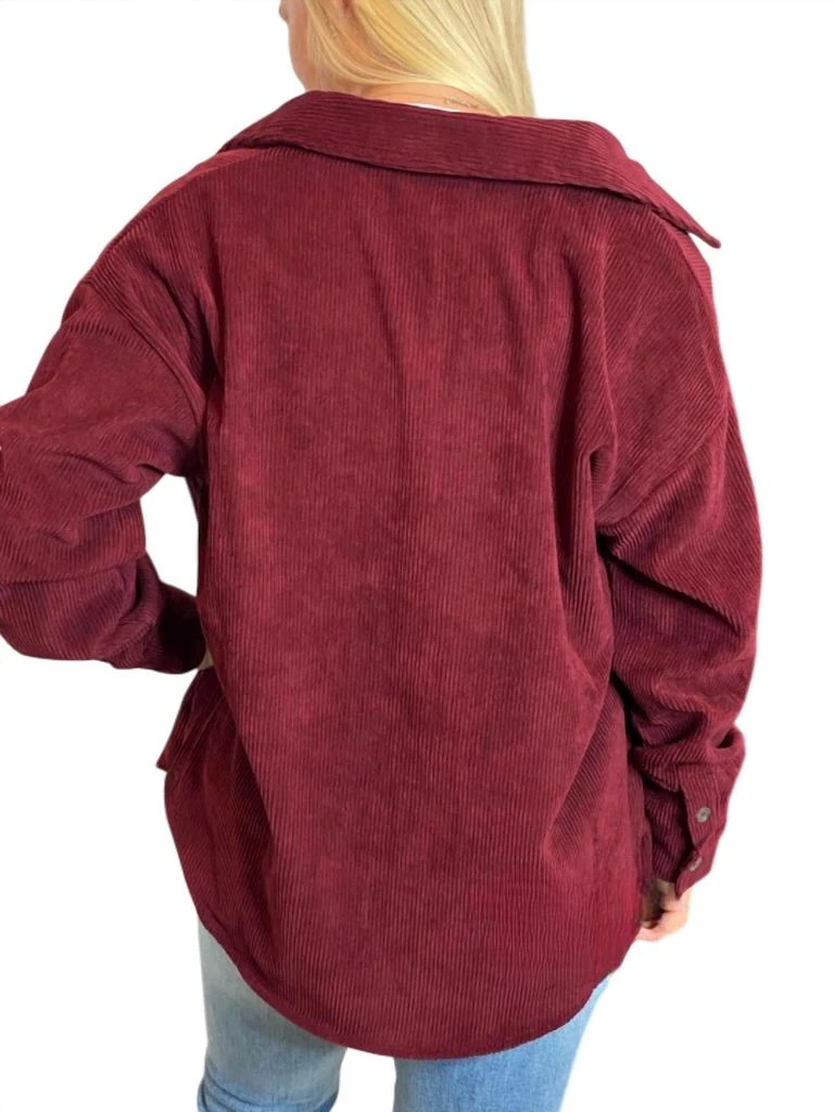 Blu Pepper Blu Pepper - Corduroy Shacket 2