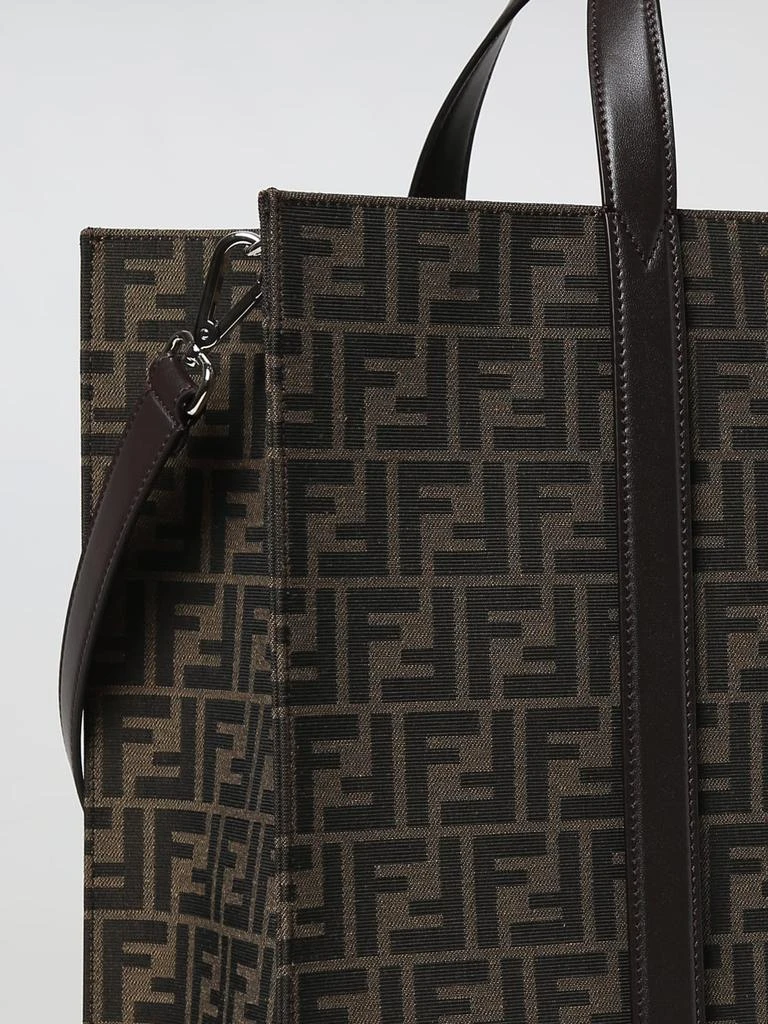Fendi Fendi shopper bag in fabric with jacquard FF monogram 3