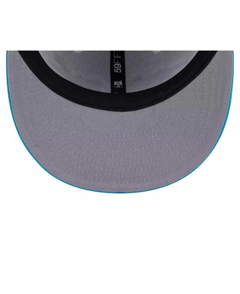 New Era Men's White Miami Heat 2024/25 City Edition Alternate 59FIFTY Fitted Hat 5