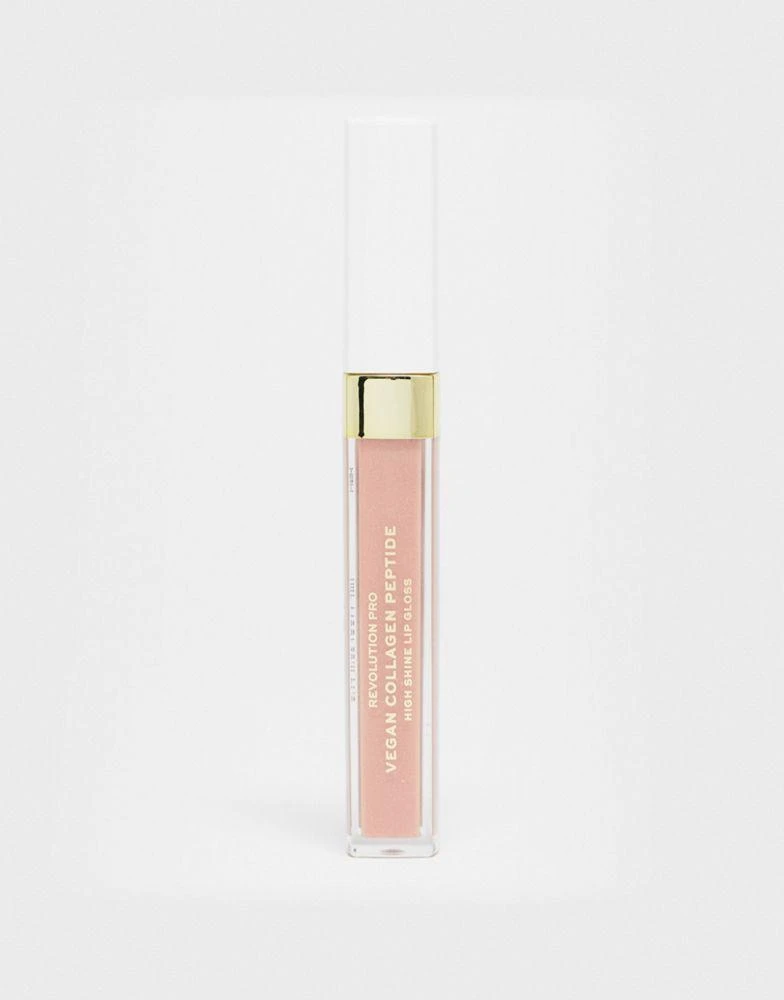 Revolution Pro Revolution Pro Collagen Peptide High Shine Lip Gloss Cashmere 4