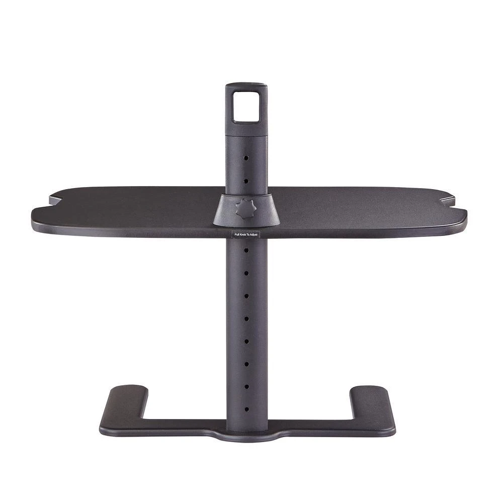 Safco Stance Height-Adjustable Laptop Stand - Black