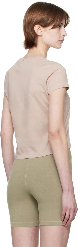 SKIMS Brown Relaxed Tees Shrunken T-shirt 3