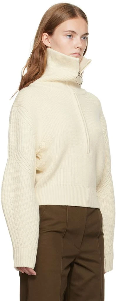 Recto Off-White Half-Zip Polo 2