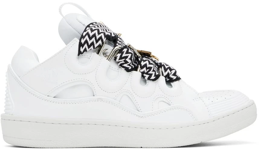 Lanvin White Future Edition Curb 3.0 Sneakers 1