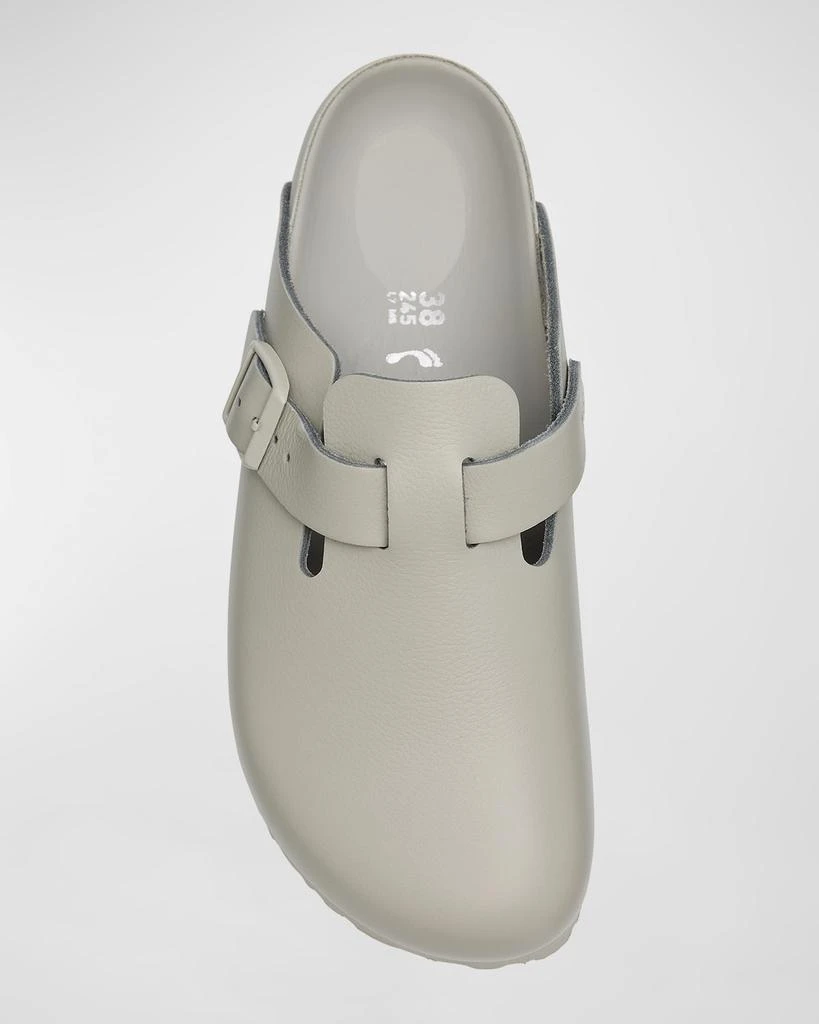Birkenstock Boston Exquisite Leather Buckle Clogs 5