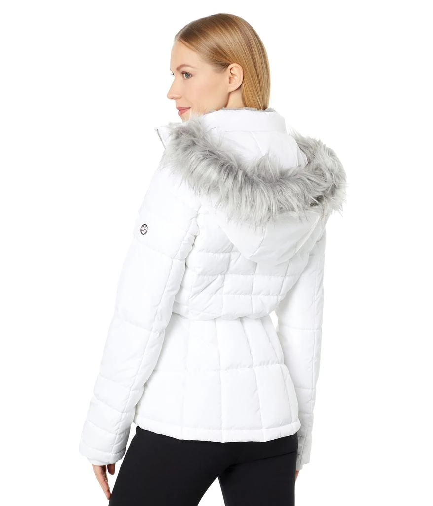 Calvin Klein Short Faux Fur Trimmed Puffer 2