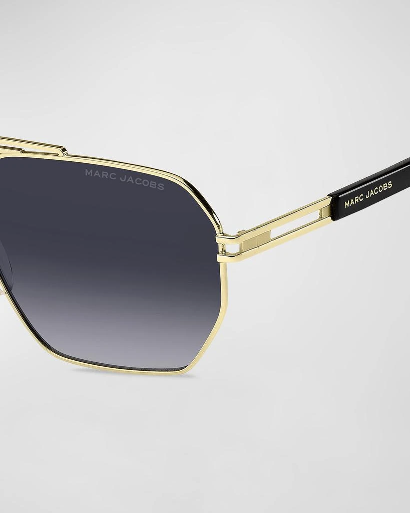 Marc Jacobs Marc 748S Mixed-Media Aviator Sunglasses 2