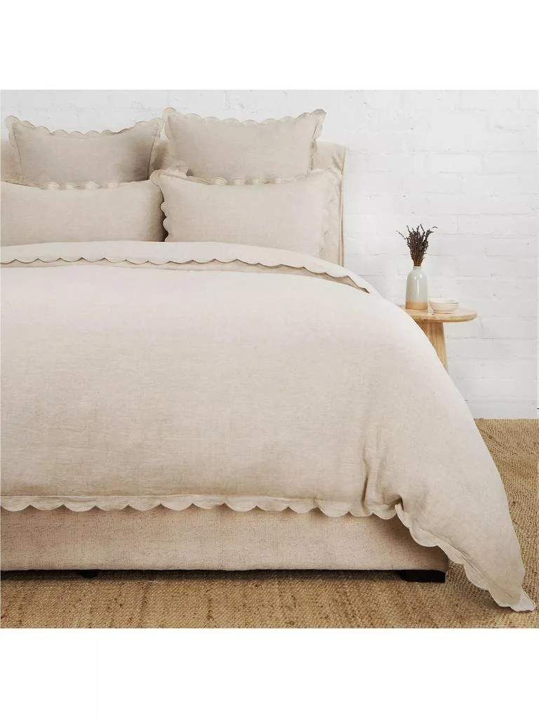 Pom Pom at Home Kelly Linen Duvet Cover &amp; Shams Collection 1