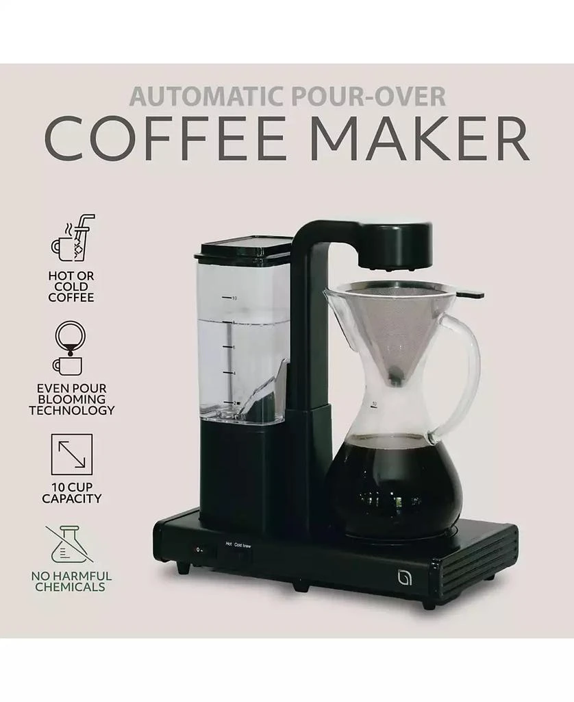 Willow Kitchen Eco Series 10-Cup Pour Over Drip Hot 
Iced Coffee Maker Machine 2