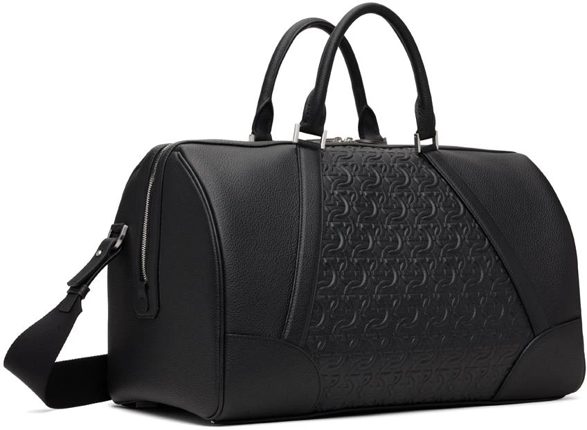 Salvatore Ferragamo Black Gancini Duffle Bag 2
