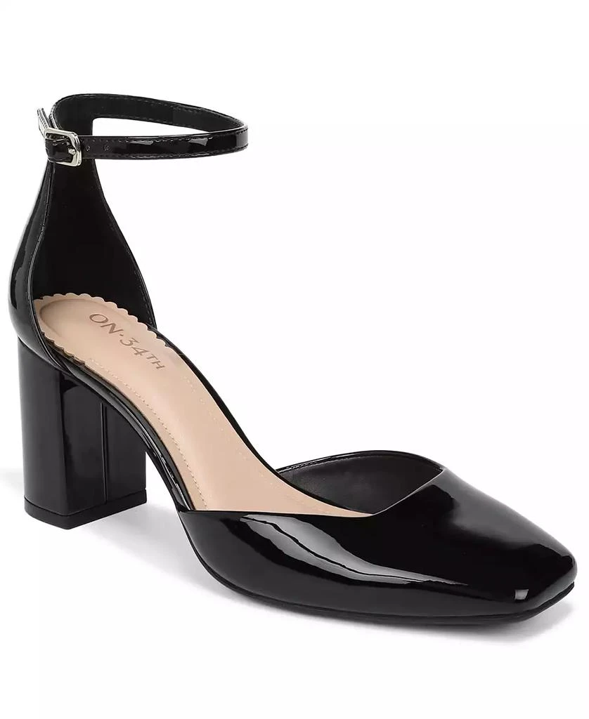 On 34th Women
s Dalliie Square Toe Heels, Macy
s Exclusive