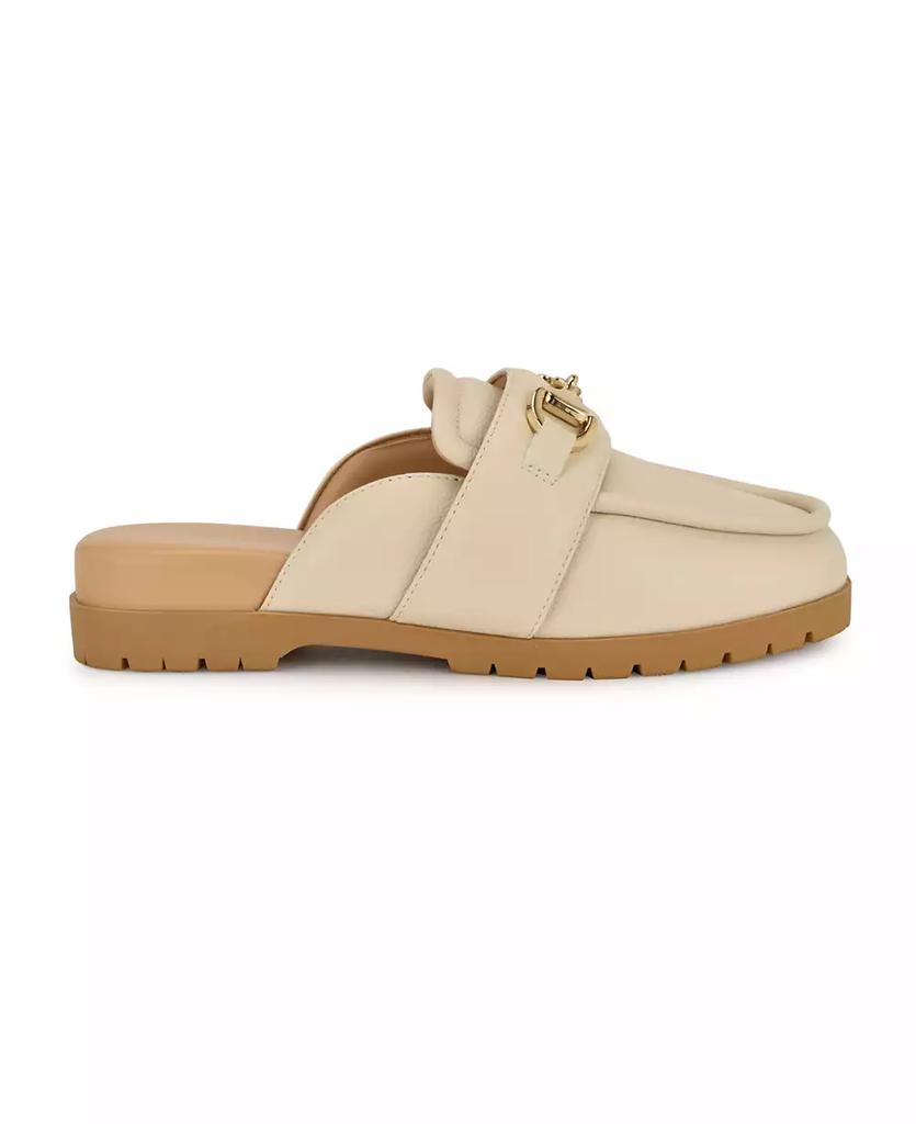 Nine West Women's Kunne Round Toe Slip-On Casual Mules
