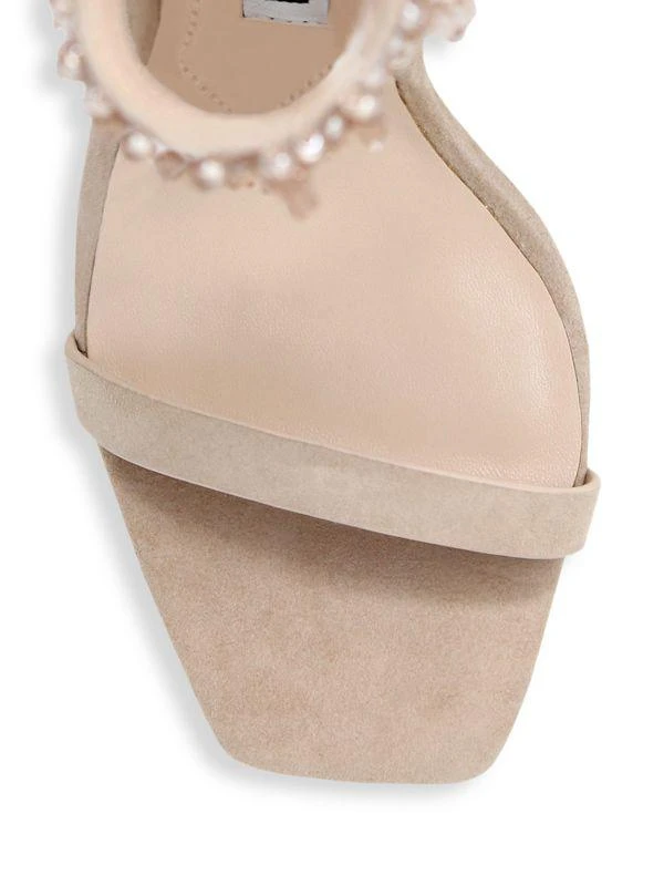 Charles David Enrich Suede Fringe Sandals 3