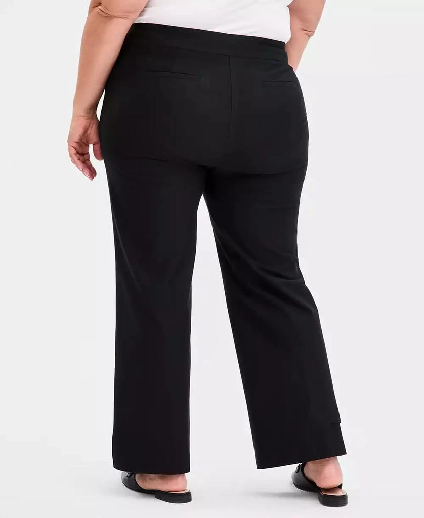 JM Collection Plus Size Wide-Leg Pants, Macy
s Exclusive 4