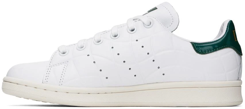 Dime White & Khaki adidas Originals Edition Stan Smith Sneakers 3