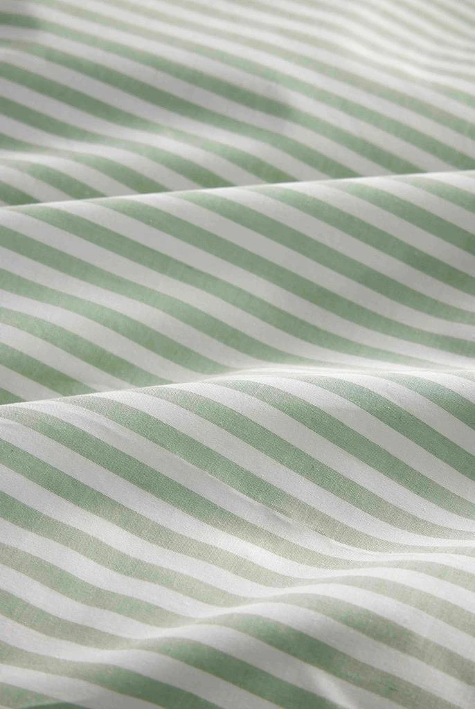 Christy Lerwick stripe 100% cotton percale super king duvet set 4