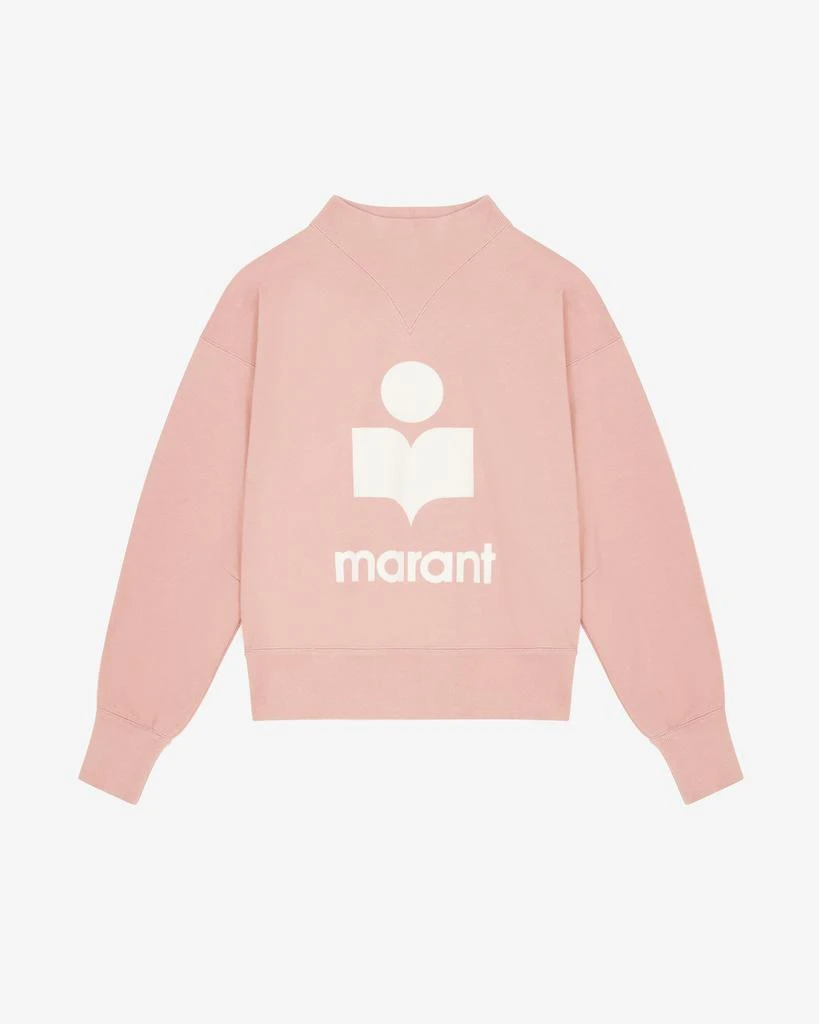 Isabel Marant Étoile MARANT ÉTOILE, MOBY LOGO SWEATSHIRT - Women - Pink - 36 1